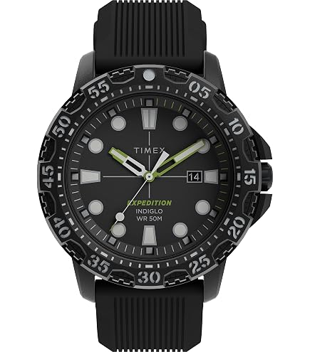 Amazon.com: Timex Men's Expedition Ridge 43mm Watch - Green Two